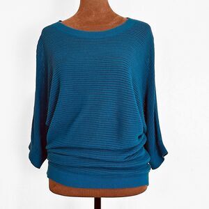Mossimo Womens Boat Neck Knit Sweater Size XXL Oversized Boho Vanilla Soft Girl